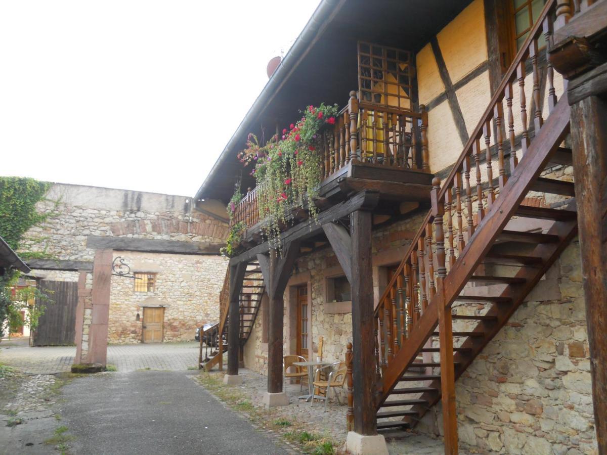 Le Winzer Apartment Bergheim Exterior foto